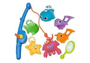 Bath Toy Fishing Squirt Toys