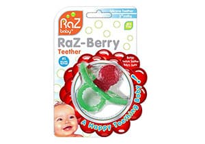RaZbaby RaZ Berry Silicone Teether