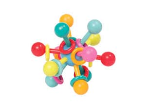 Atom Rattle and Teether Toy