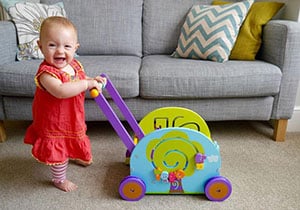 baby push walker with resistance