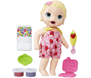 Picture of a Baby Alive Super Snacks Lily Baby